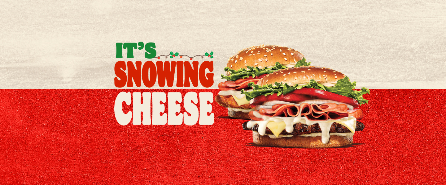 It's snowing cheese